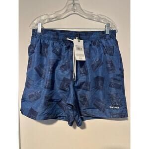 Barbour Men’s Bathing Suit, Navy Blue, UK L